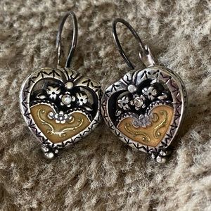 Brighton heart earrings